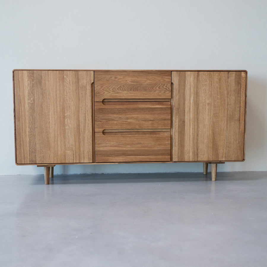 VESKOR Amandi cómoda 323 madeira maciça de carvalho mobiliário nórdico moderno