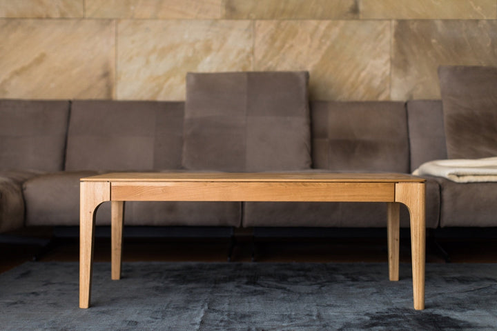 Mesa de centro em madeira maciça CREATIV | KARPIS