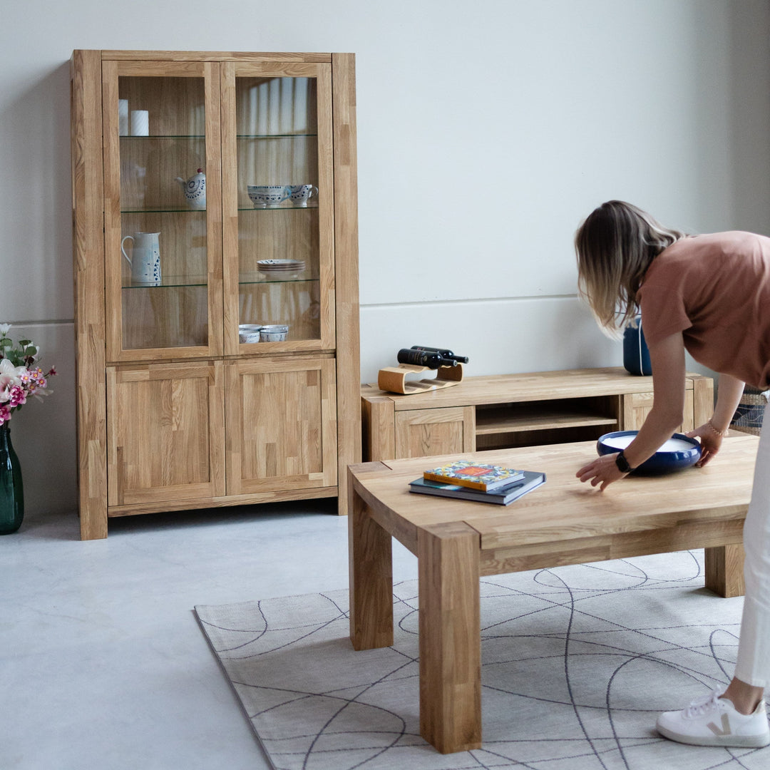 Como colocar a loiça na vitrina