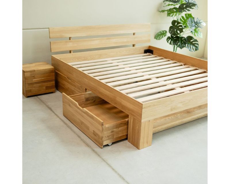 como escolher uma cama de casal em madeira maciça