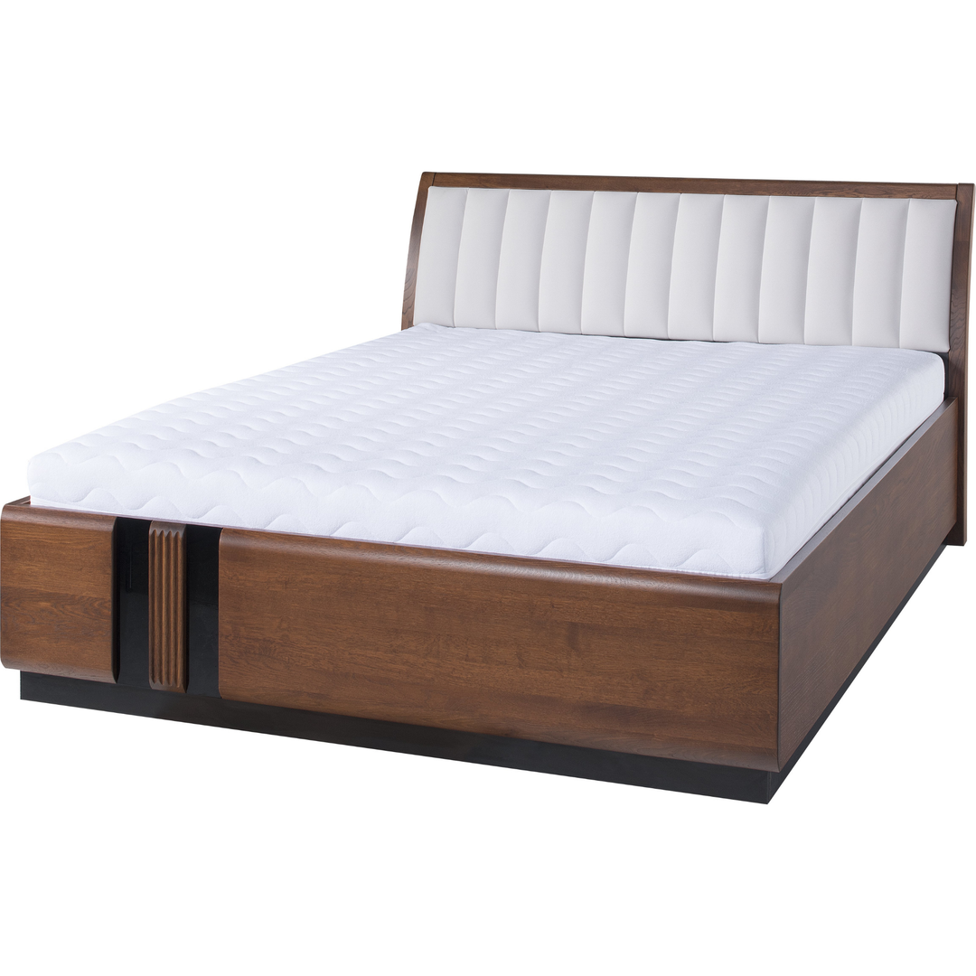 Cama de carvalho PORTI 76, 160 x 200 cm | VESKOR