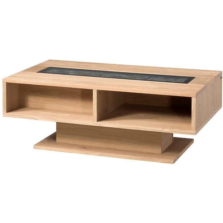 Mesa de centro em carvalho NAPOLI 41, 115×42×65 cm | VESKOR