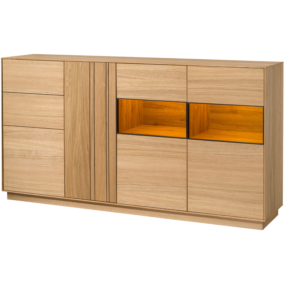 Cómoda JOIN 47 Honey Oak, 190×99×40 cm | VESKOR