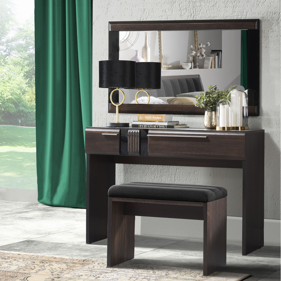 Penteadeira em carvalho PORTI 78, 110x78x46 cm, VESKOR | VESKOR