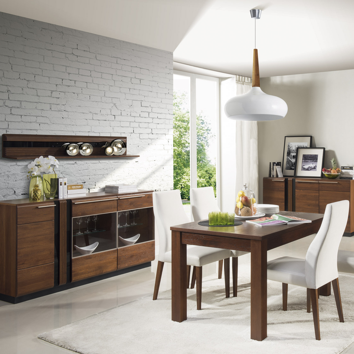 Aparador em carvalho PORTI 48, 180x90x42 cm | VESKOR