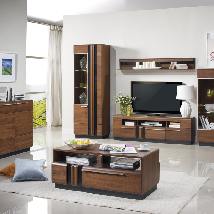 Mesa de centro em carvalho PORTI 41, 110x47x60 cm | VESKOR