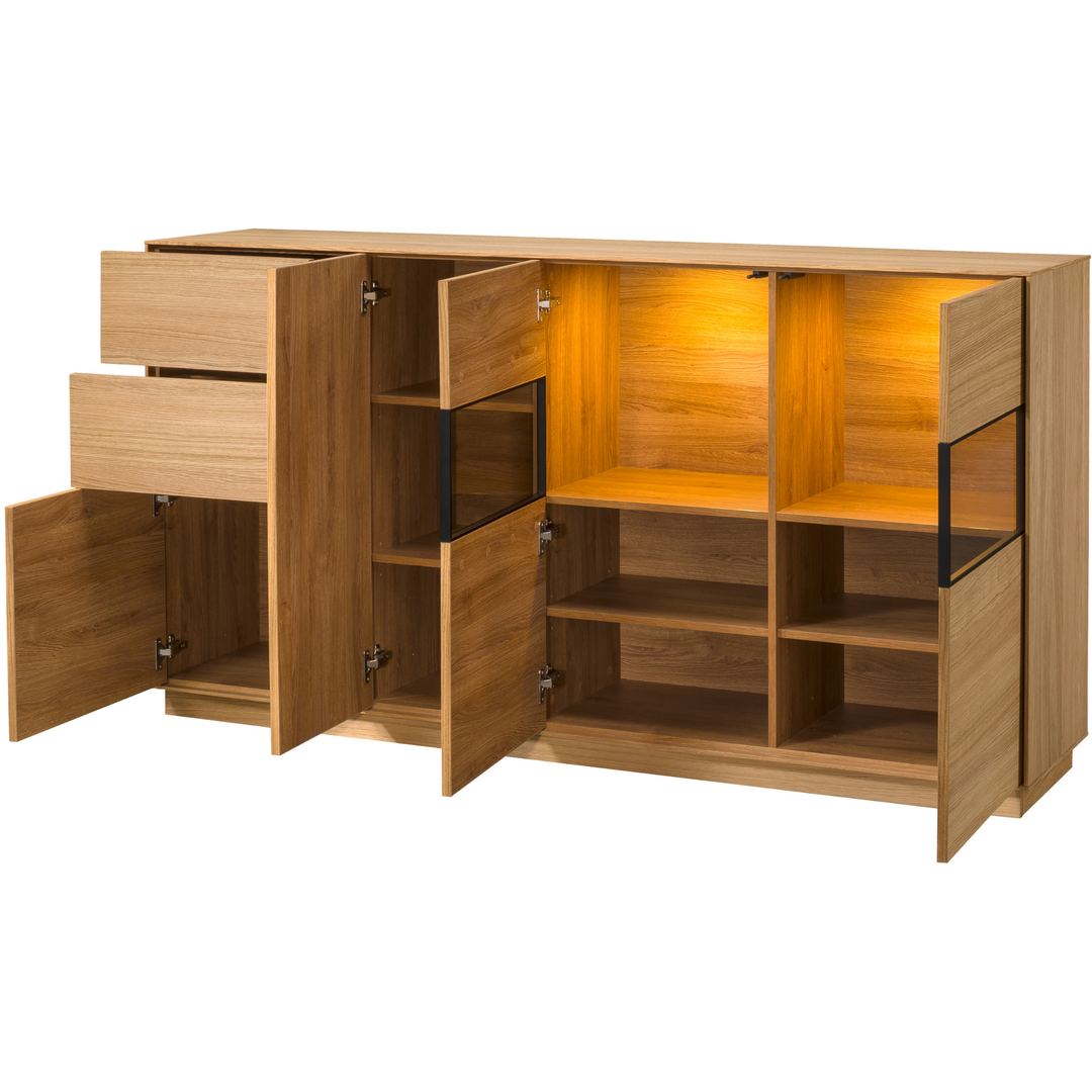 Cómoda JOIN 47 Honey Oak, 190×99×40 cm | VESKOR