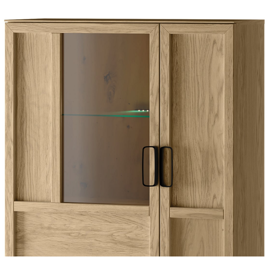 Vitrina em carvalho LIMBO 15, 95×42×124 cm | VESKOR