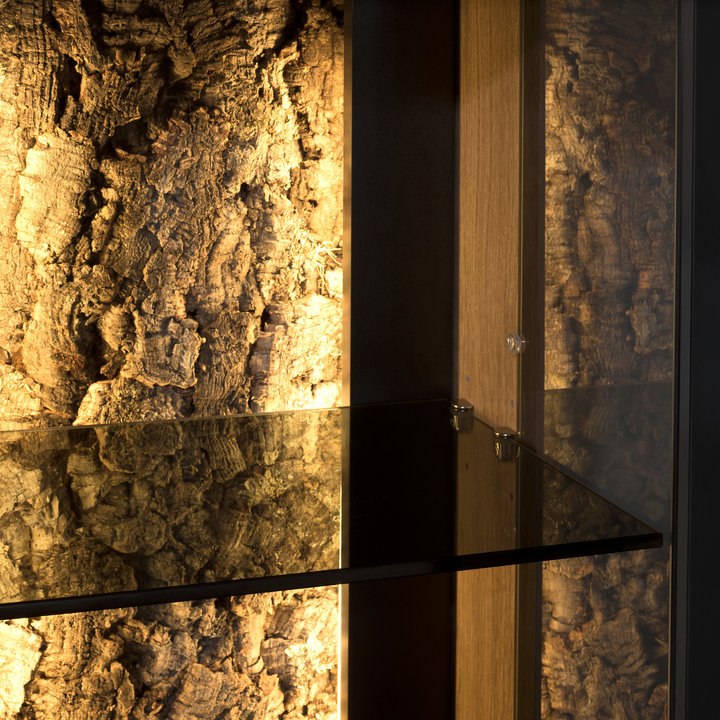 Suporte para TV em carvalho NAPOLI 31, 200×60×50 cm | VESKOR