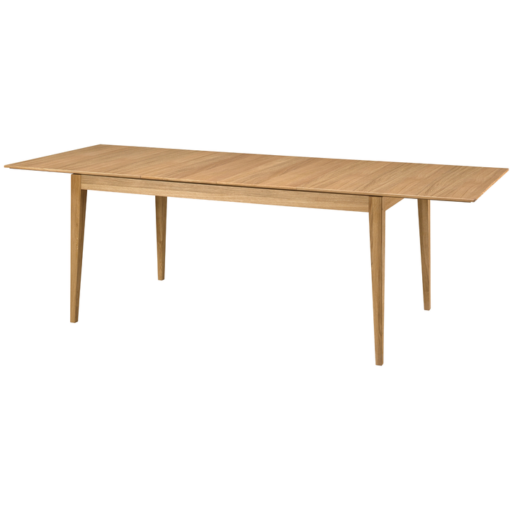 Mesa de jantar extensível JOIN 40 em carvalho mel, 160-240x90×76 cm | VESKOR