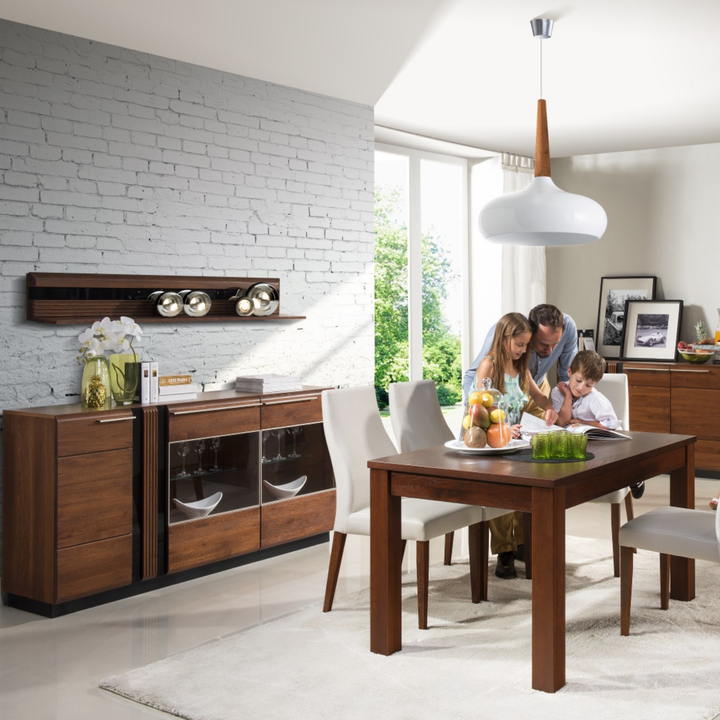 Aparador em carvalho PORTI 48, 180x90x42 cm | VESKOR