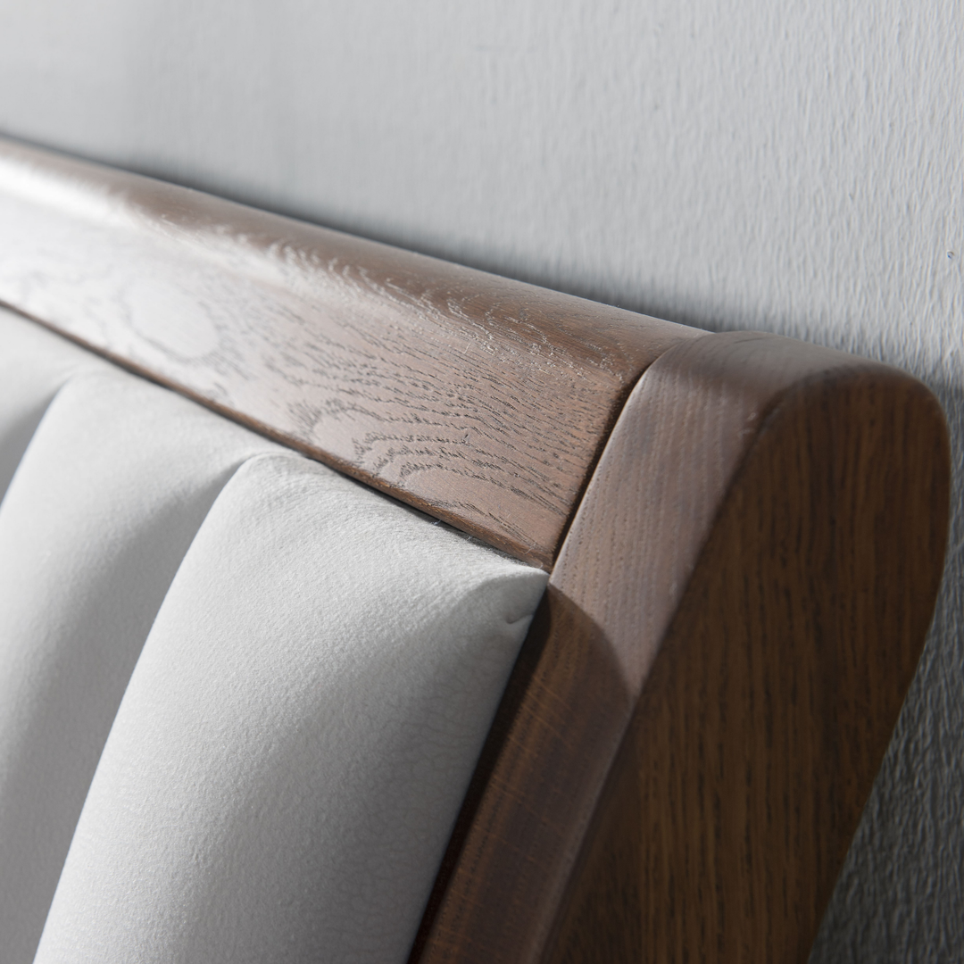 Cama de carvalho PORTI 76, 160 x 200 cm | VESKOR