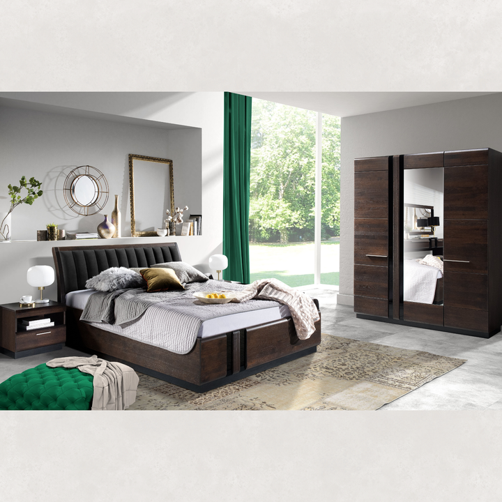 Roupeiro em carvalho PORTI 73, 165x210x60 cm | VESKOR