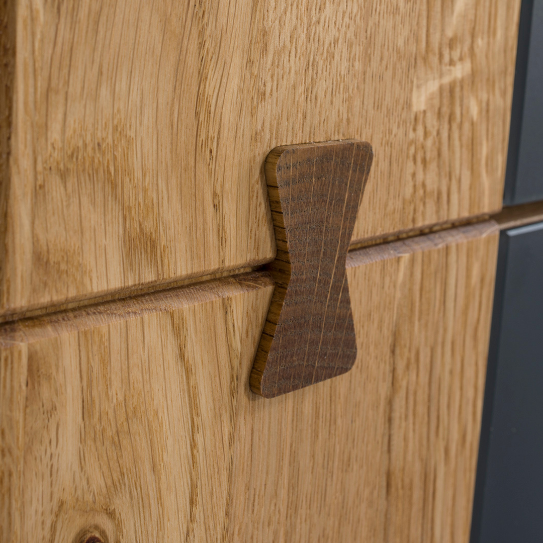 Cómoda em carvalho MINURA 47, 195x85x40 cm | VESKOR