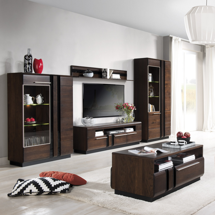 Mesa de centro em carvalho PORTI 41, 110x47x60 cm | VESKOR