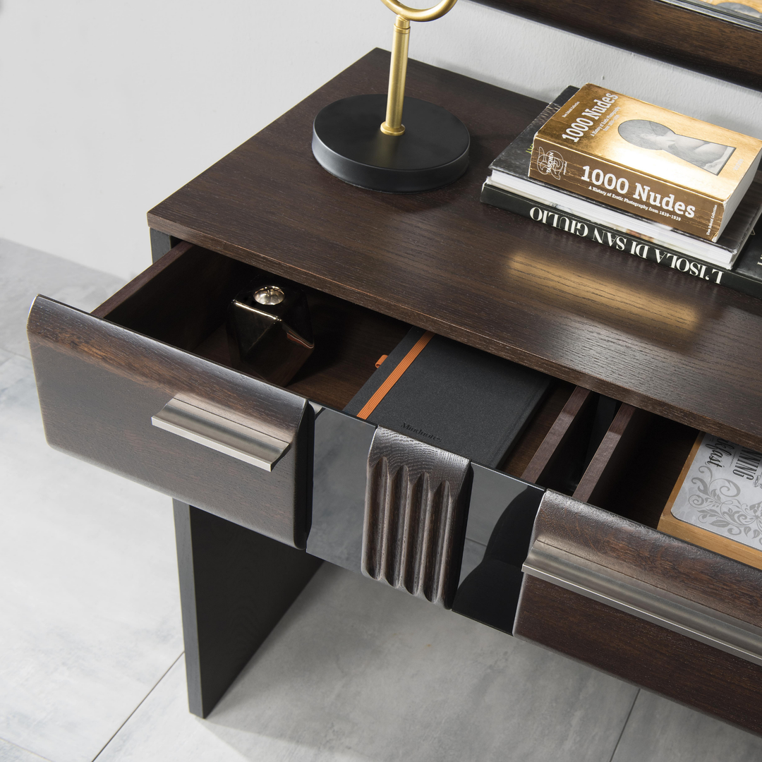 Penteadeira em carvalho PORTI 78, 110x78x46 cm, VESKOR | VESKOR