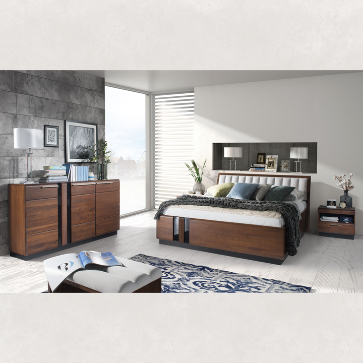 Aparador em carvalho PORTI 45, 160x90x42 cm | VESKOR