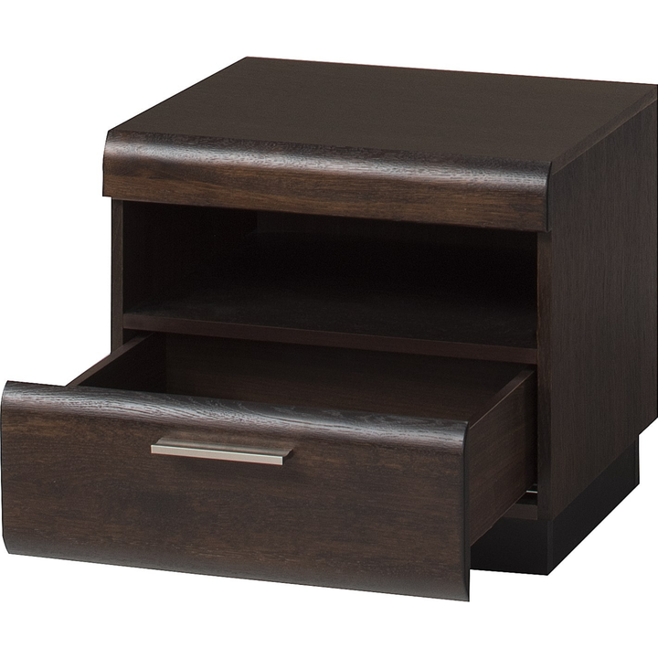 Mesa de cabeceira em carvalho PORTI 79, 50x45x42 cm | VESKOR