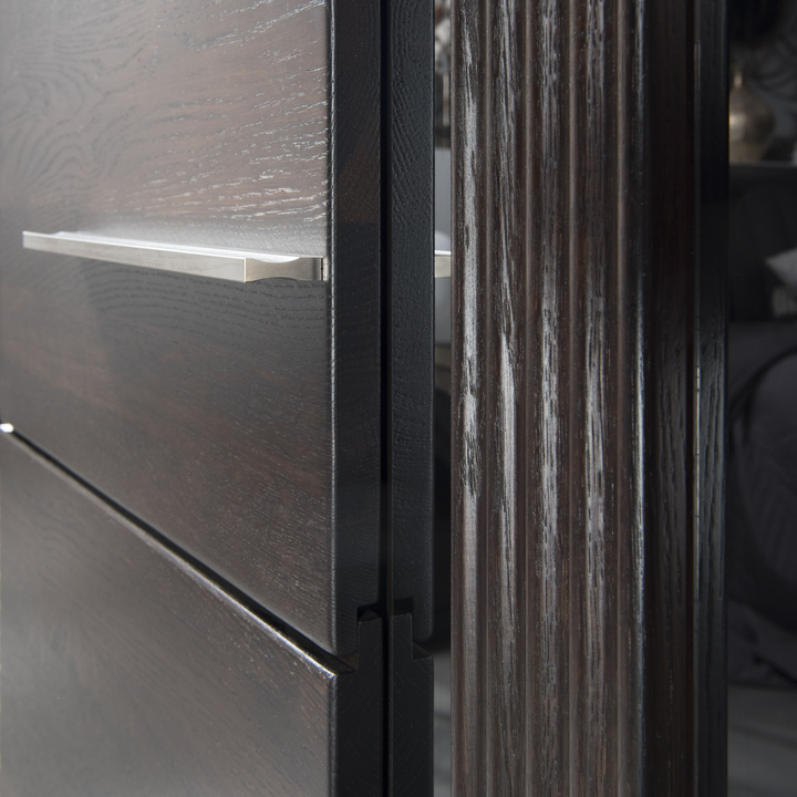 Roupeiro em carvalho PORTI 70, 95x198x60 cm | VESKOR