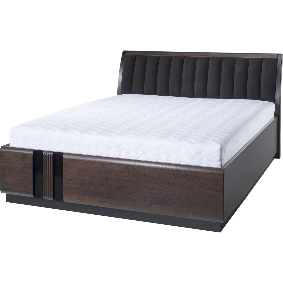 Cama de carvalho PORTI 76, 160 x 200 cm | VESKOR