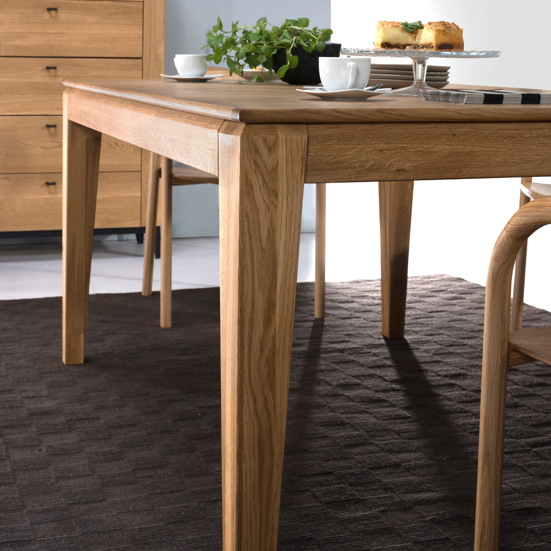 Mesa de jantar extensível FUEGO, 160-240x75x100 cm. | VESKOR