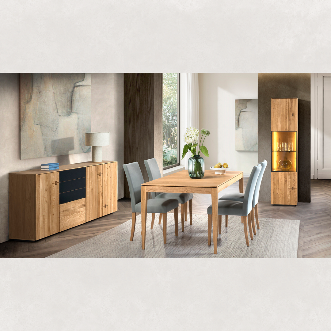 Cómoda em carvalho MINURA 47, 195x85x40 cm | VESKOR