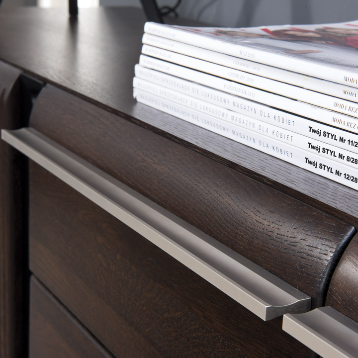 Suporte para TV em carvalho PORTI 25, 160x51x42 cm, VESKOR | VESKOR