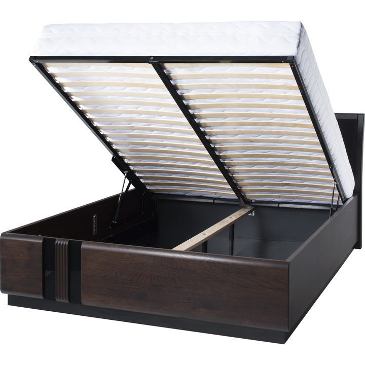 Cama de carvalho PORTI 76, 160 x 200 cm | VESKOR