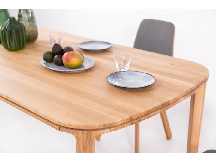 VESKOR Mesa de jantar extensível IKONA mobiliário nórdico moderno