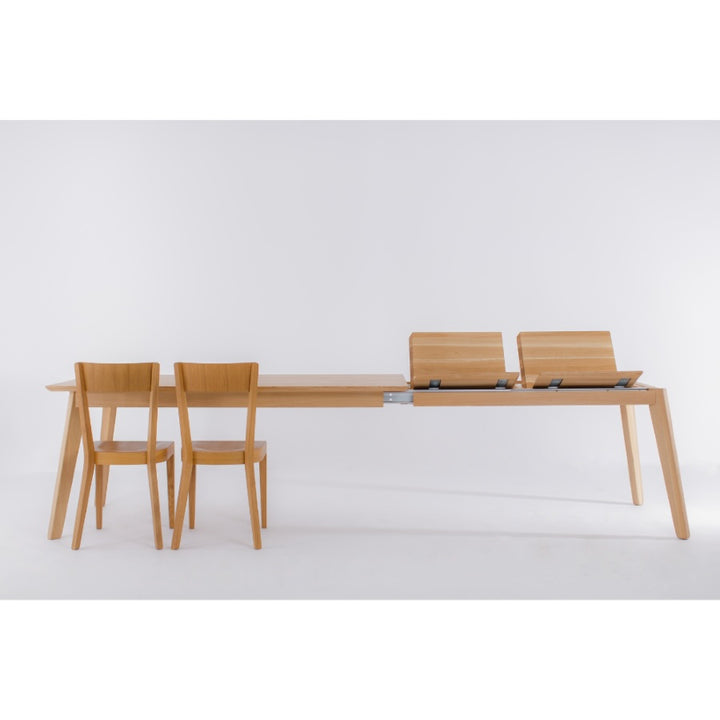 Mesa de jantar extensível em madeira maciça PREMIER | KARPIS