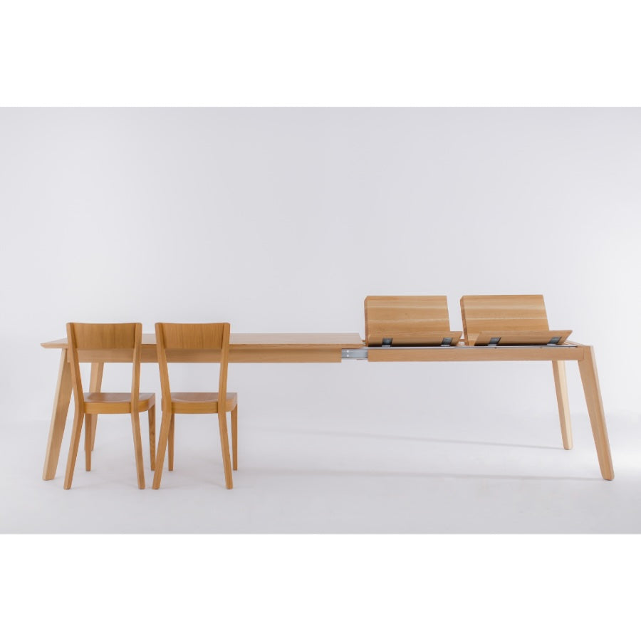 Mesa de jantar extensível em madeira maciça PREMIER | KARPIS