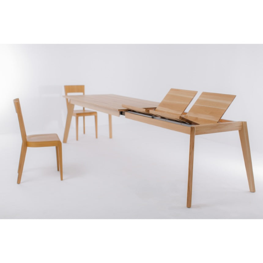 Mesa de jantar extensível em madeira maciça PREMIER | KARPIS
