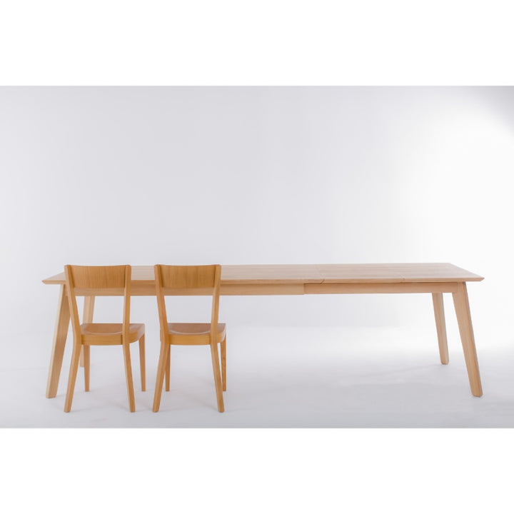 Mesa de jantar extensível em madeira maciça PREMIER | KARPIS