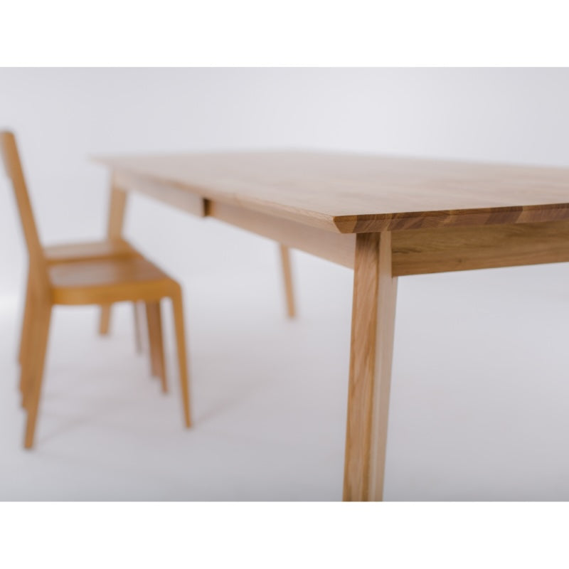 Mesa de jantar extensível em madeira maciça PREMIER | KARPIS