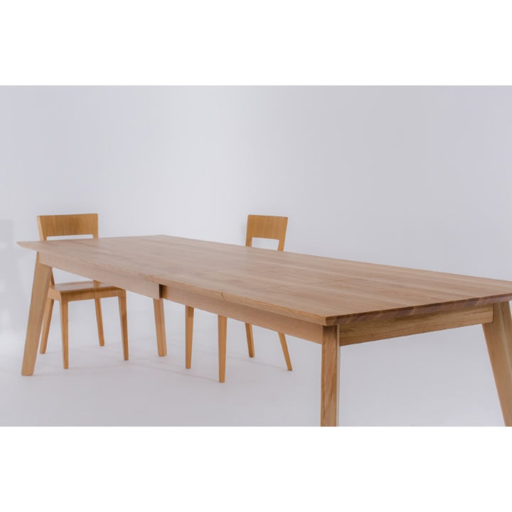Mesa de jantar extensível em madeira maciça PREMIER | KARPIS