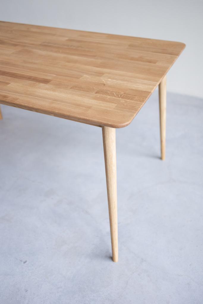 VESKOR Ekholm mesa de madeira maciça de carvalho mobiliário nórdico moderno