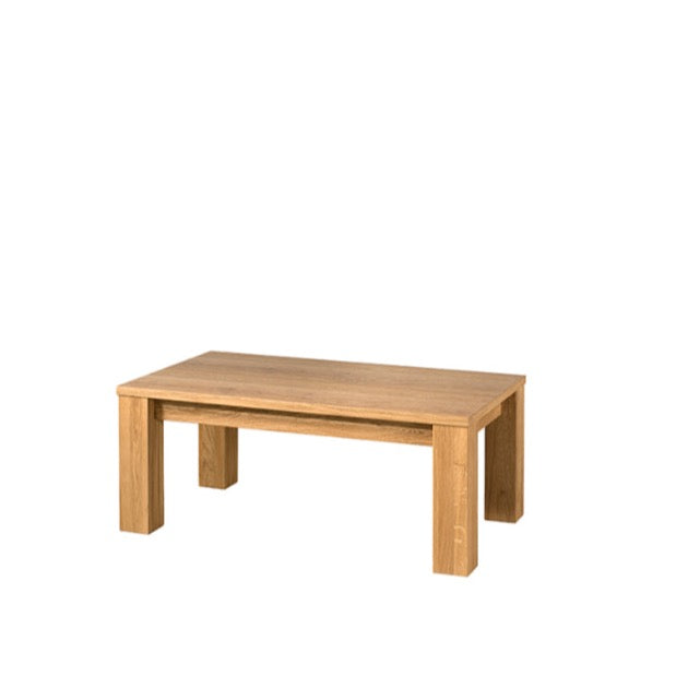 VESKOR Mesa de centro em madeira de carvalho mobiliário nórdico moderno coleção Londres