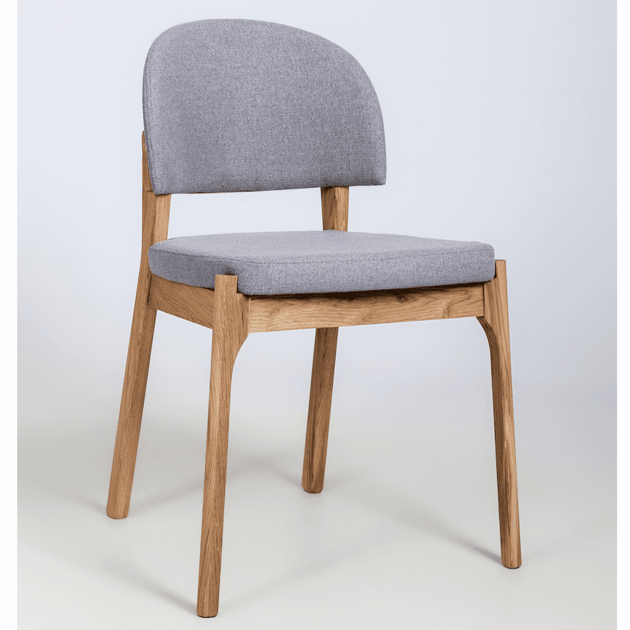 VESKOR Cadeira em carvalho maciço da coleção Astrid Mobiliário nórdico com um design moderno Mobel.Store