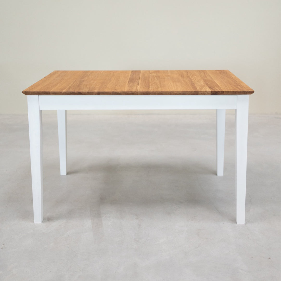 Mesa de jantar extensível em madeira maciça Lausanne | VESKOR