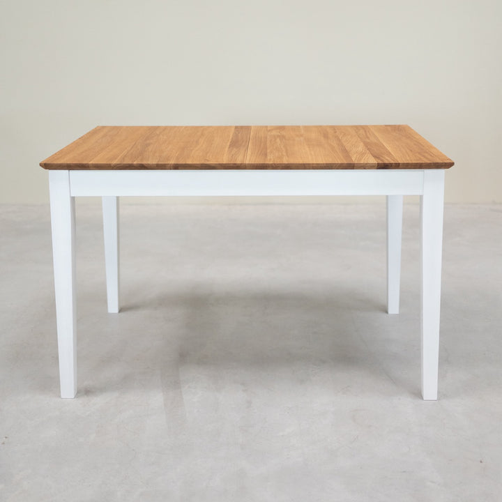 Mesa de jantar extensível em madeira maciça Lausanne | VESKOR