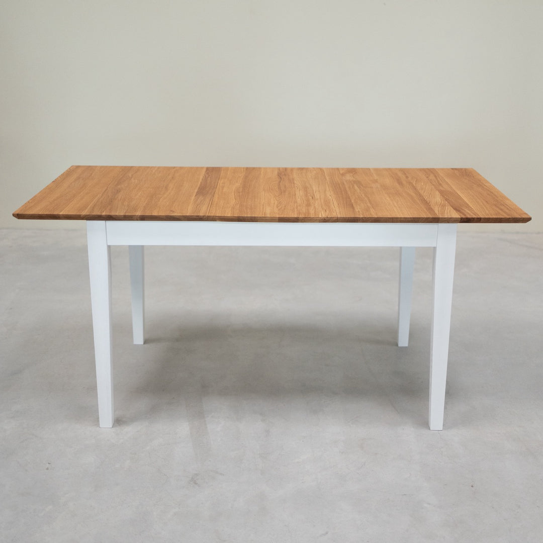 Mesa de jantar extensível em madeira maciça Lausanne | VESKOR