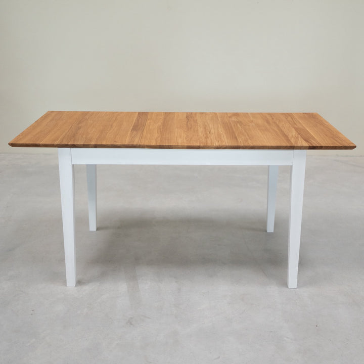 Mesa de jantar extensível em madeira maciça Lausanne | VESKOR