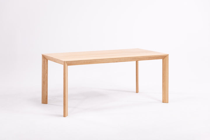Mesa de jantar fixa de madeira maciça DITA | KARPIS
