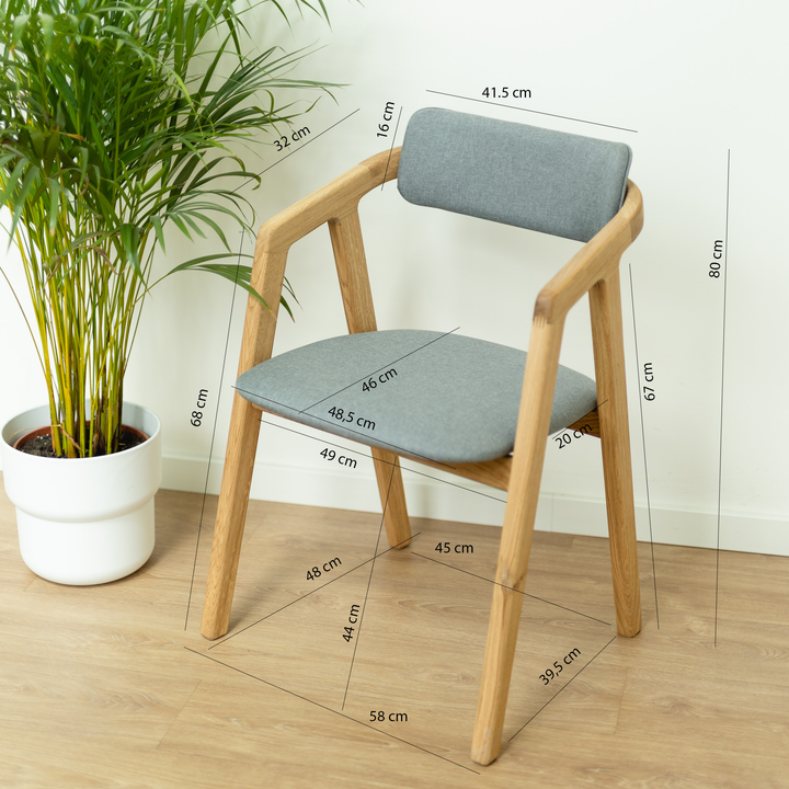 Cadeiras VESKOR SOHO mobiliário nórdico moderno