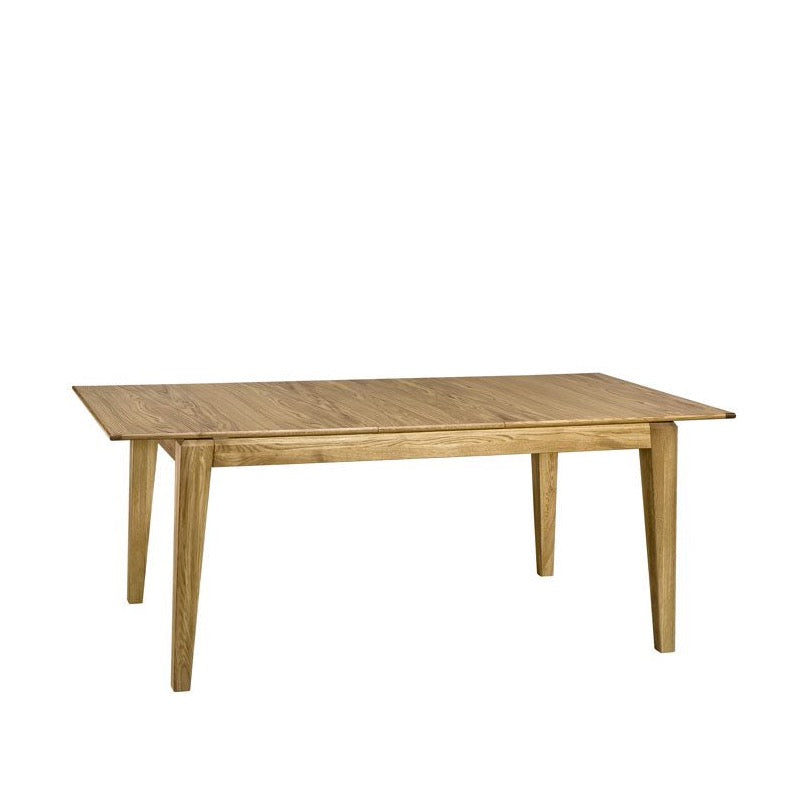 VESKOR Mesa de jantar extensível em madeira de carvalho FRED