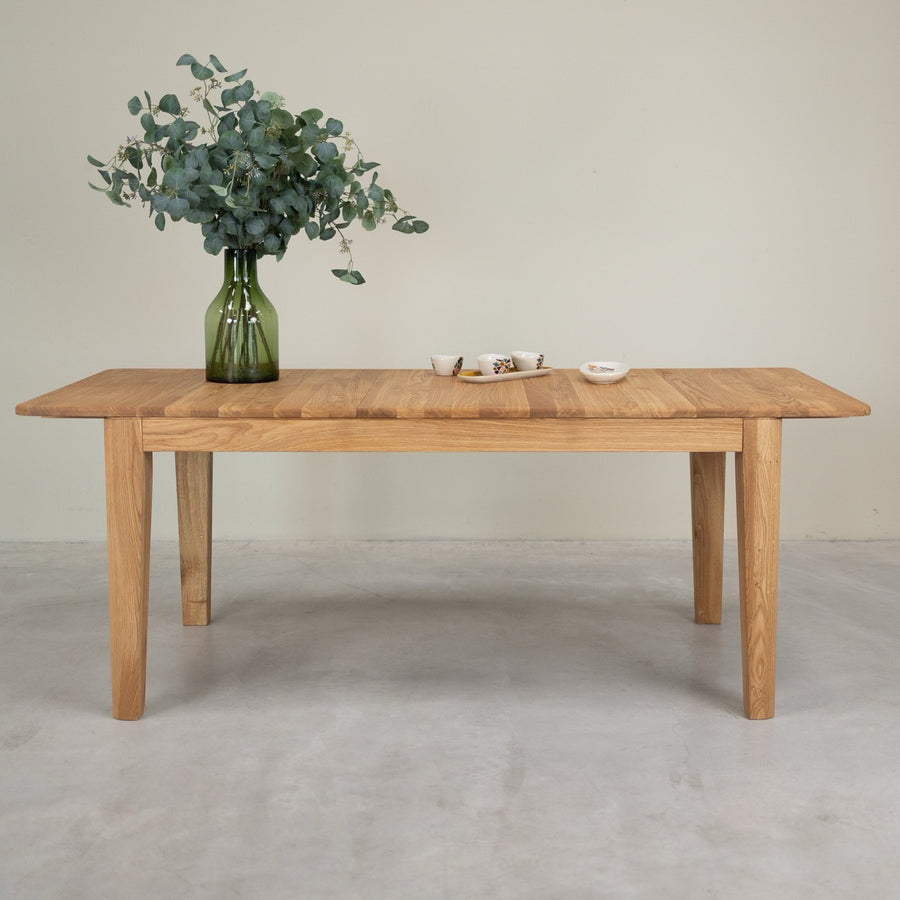 Mesa de jantar extensível em carvalho maciço KODAMA | VESKOR
