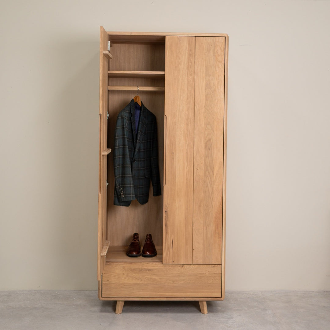 Armario de 2 puertas de madera maciza Sweden | VESKOR