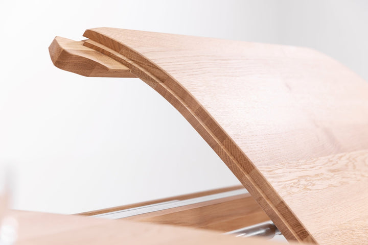 Mesa de jantar extensível em madeira maciça de faia ou carvalho IKONA | KARPIS