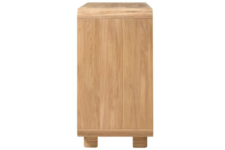 VESKOR Deo Cómoda em madeira de carvalho maciço mobiliário nórdico moderno