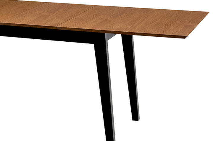 Mesa de jantar extensível em carvalho mel LAZURE 40, 160-240×85×76 cm | VESKOR